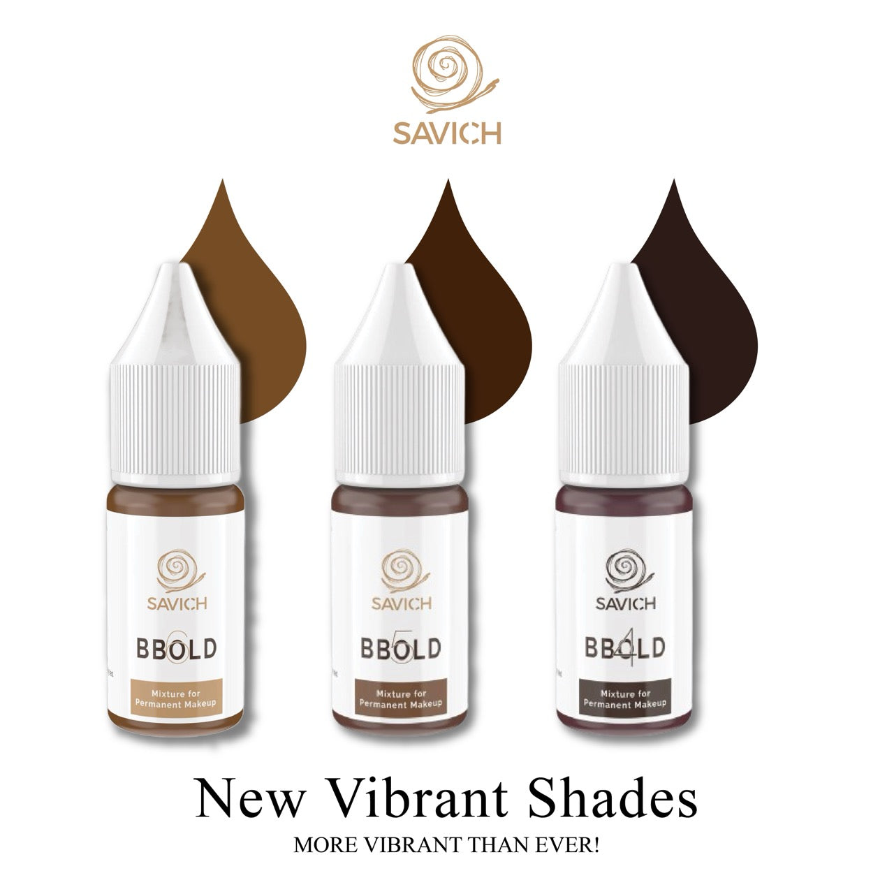 Savich colors for eyebrows tattoo