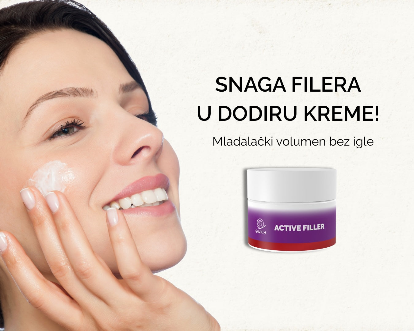 Savich Active Filler krema za lice – anti-age hidratantna nega